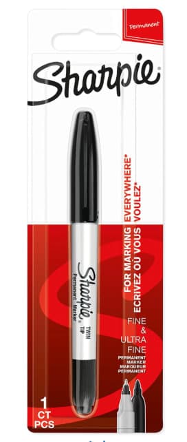 Marqueur permanent noir